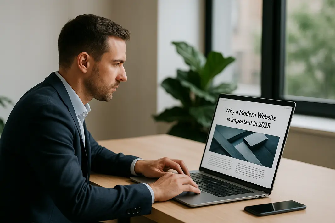 weboldal - Miért fontos a modern weboldal 2025-ben?