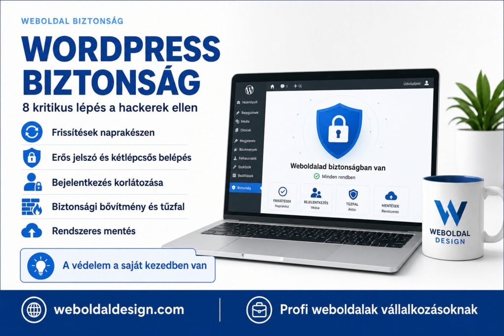 Weboldal biztonság WordPress-en — 8 kritikus lépés a hackerek ellen